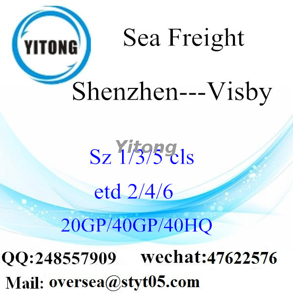 Shenzhen Port Sea Freight Shipping To Visby Sweden‌