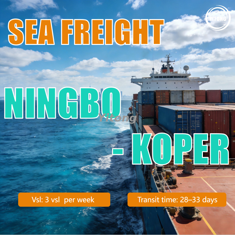 Sea Freight from Ningbo to Koper Slovenia