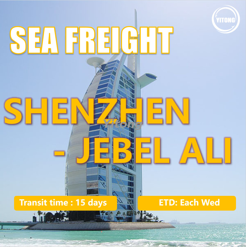 Sea Cargo From Shenzhen To Jebel Ali UAE