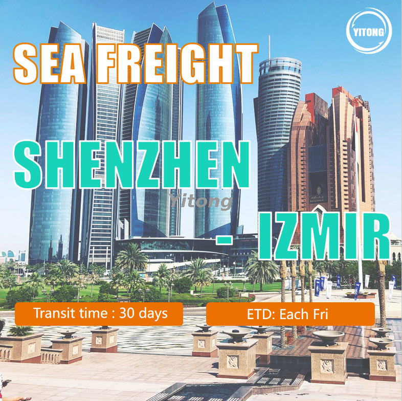 Shenzhen Shipping Sea Freight To Izmir Turkey