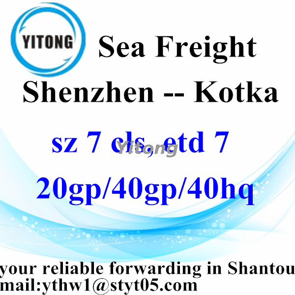 Shenzhen to Kotka International Freight Agent Finland