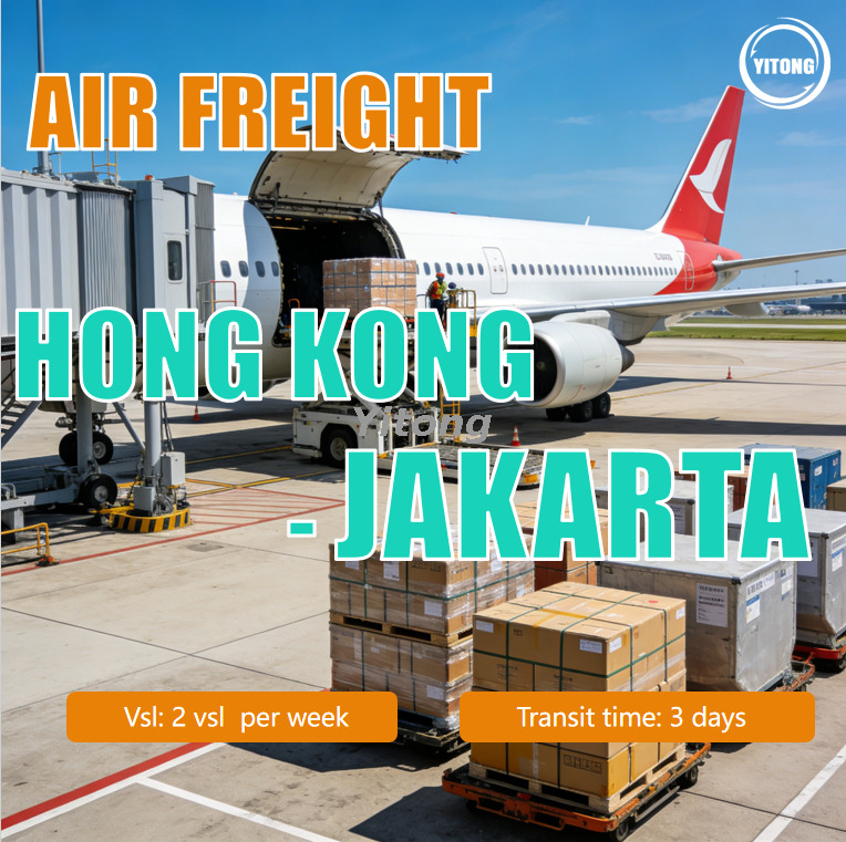 Hong Kong to Jakarta Indonesia Air Logistics