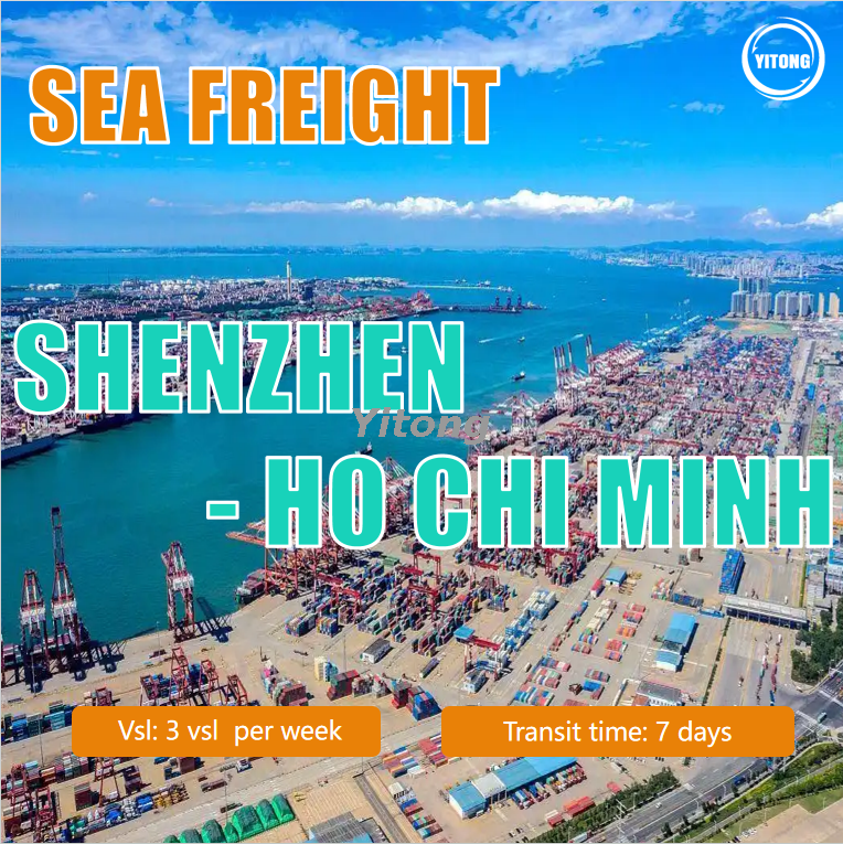 Ocean Freight from Shenzhen to Ho Chi Minh Vietnam