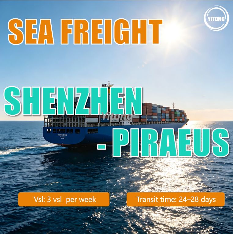 Flexible Sea Freight From Shenzhen China To Piraeus Greece Efficient Shipping To Mediterranean Markets