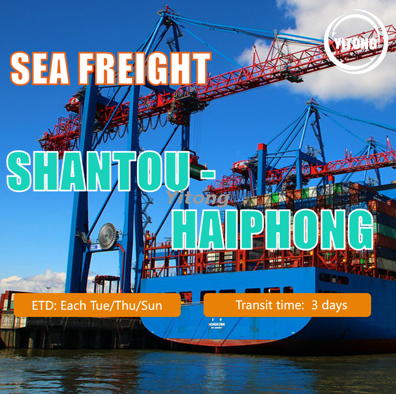 Shipping From Shantou To Haiphong Vietnam
