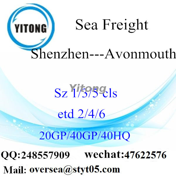 Shenzhen Port Sea Freight Shipping To Avonmouth UK