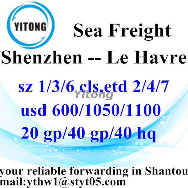 Shenzhen International Logistics to Le Havre France