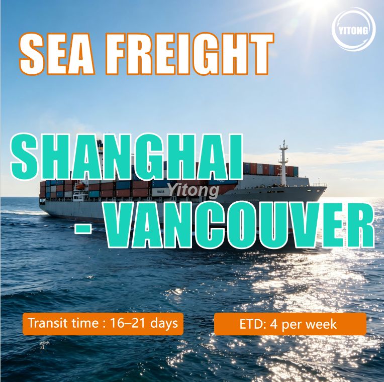 Fast Reliable Sea Freight From Shanghai China To Vancouver Canada West Coast Shipping Experts