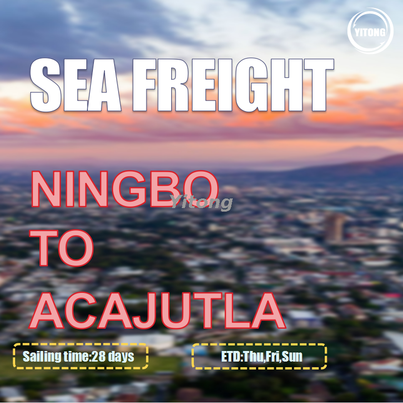 International Sea Freight From Ningbo To Acajutla Salvador El Salvador