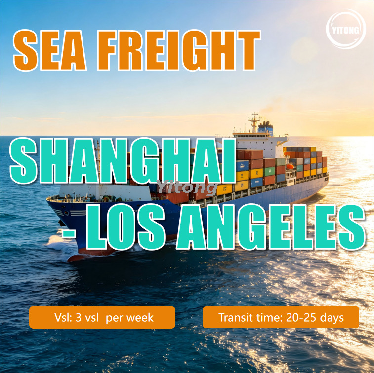Sea Freight from Shanghai to Los Angeles United States