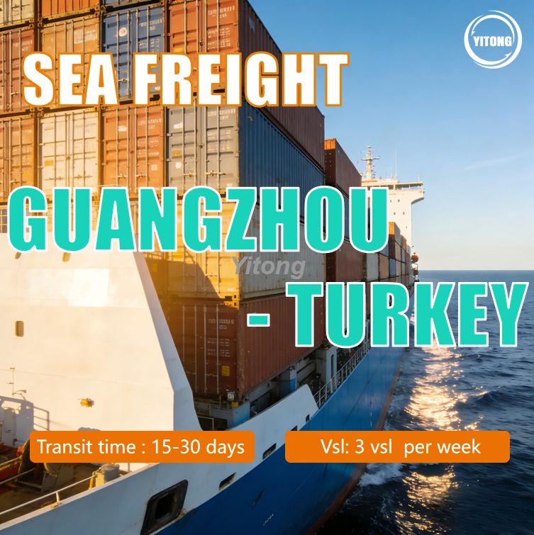 Ocean Freight Shipping From Guangzhou China To Istanbul Turkey