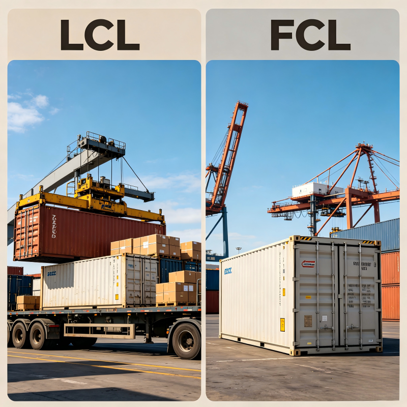 LCL Vs FCL Shipping: How To Choose Based on Cost And Transit Time