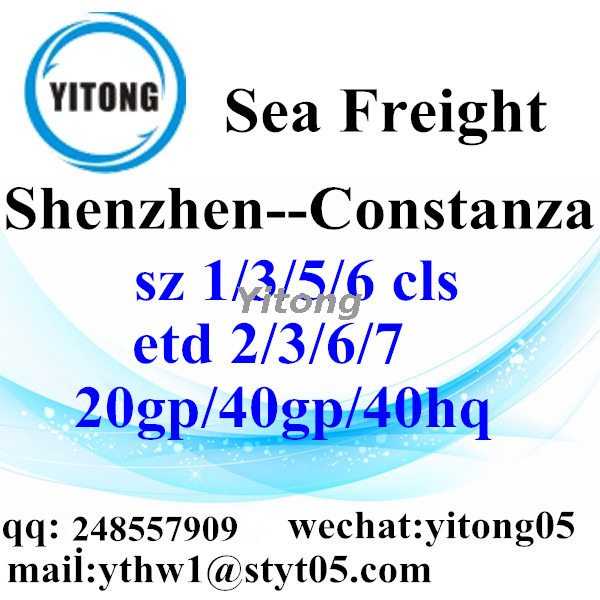 Shenzhen Sea Fregiht Shipping Services to Constanza Romania