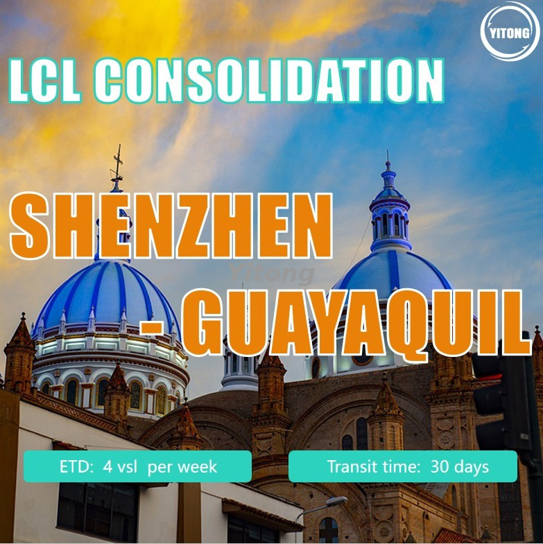 LCL shipping from shenzhen to Guayaquil Ecuador