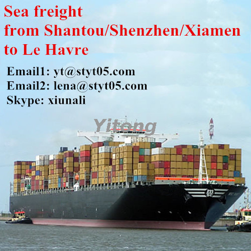 Shantou Sea Freight Shipping Container To Le Havre France