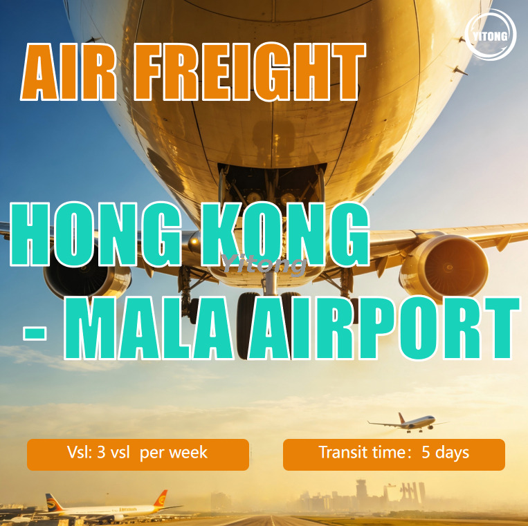 Hong Kong to Mala Airport Malta Air Freight
