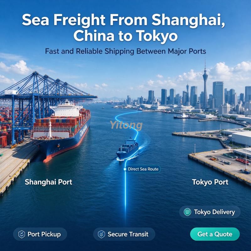 Sea Freight From Shanghai China To Tokyo