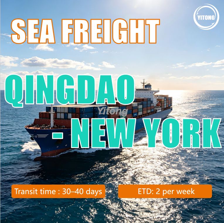 Reliable Sea Freight From Qingdao China To New York USA Efficient East Coast Shipping Solutions