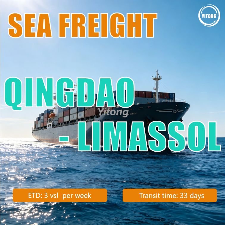 Sea container shipping rate Shantou to Limassol Cyprus