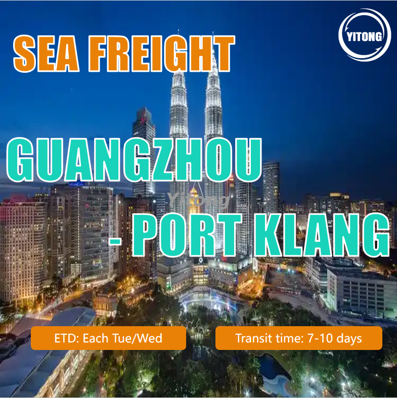ocean freight from guangzhou to Port Klang Malaysia
