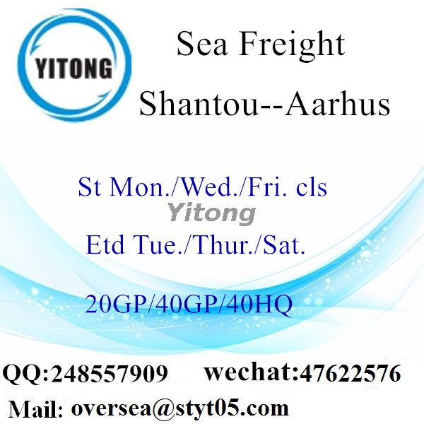 Shantou Port Sea Freight Shipping To Aarhus ‌Denmark‌
