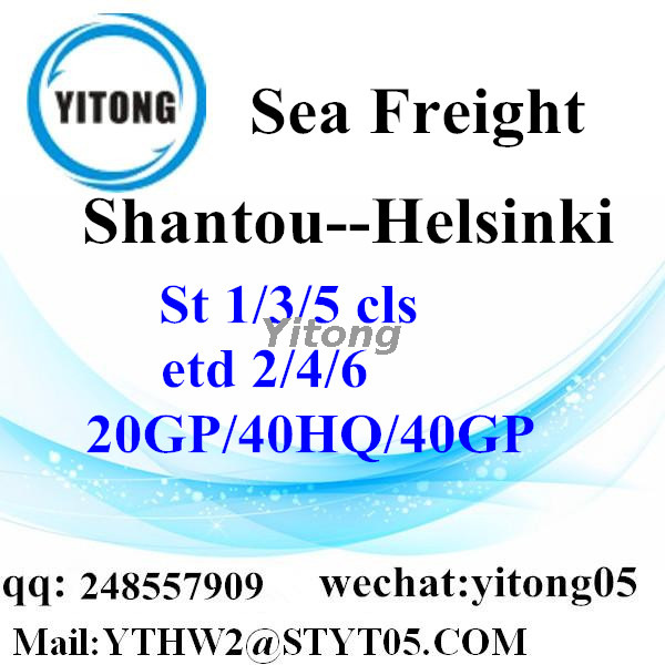 Shantou Customer Service to Helsinki Finland