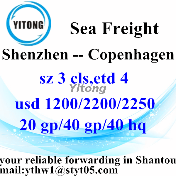 Shenzhen International Express Delivery Services to Copenhagen Denmark