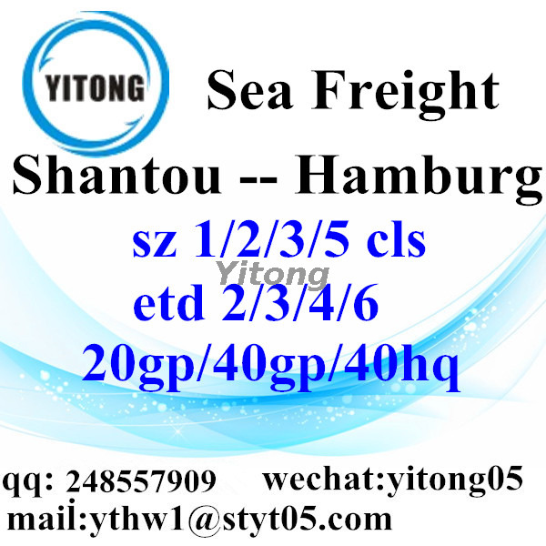 Shantou Shipping Services to Hamburg Germany