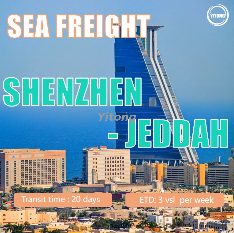 Sea Cargo From Shenzhen To Jeddah Saudi Arabia