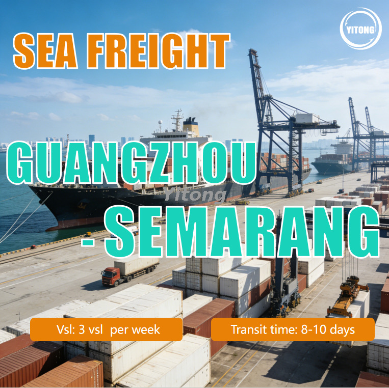 Guangzhou to Semarang Port Indonesia Sea Freight