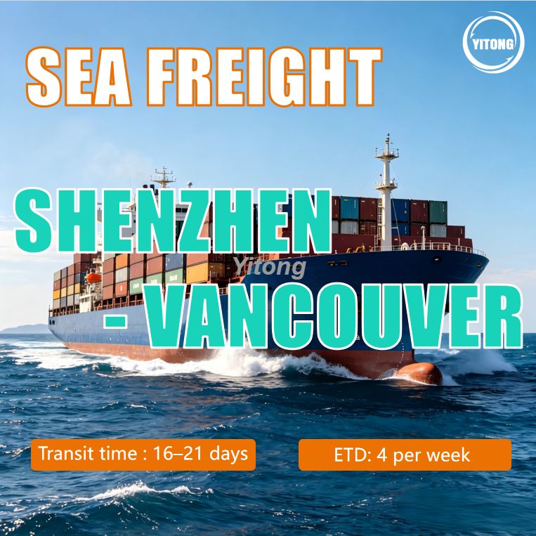 Reliable Sea Freight From Shenzhen China To Vancouver Canada Efficient Pacific Shipping Solutions