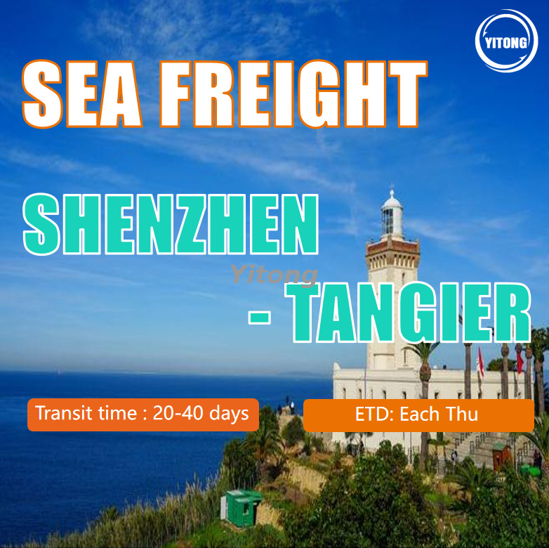 Sea Transport From Shenzhen To Tangier Morocco
