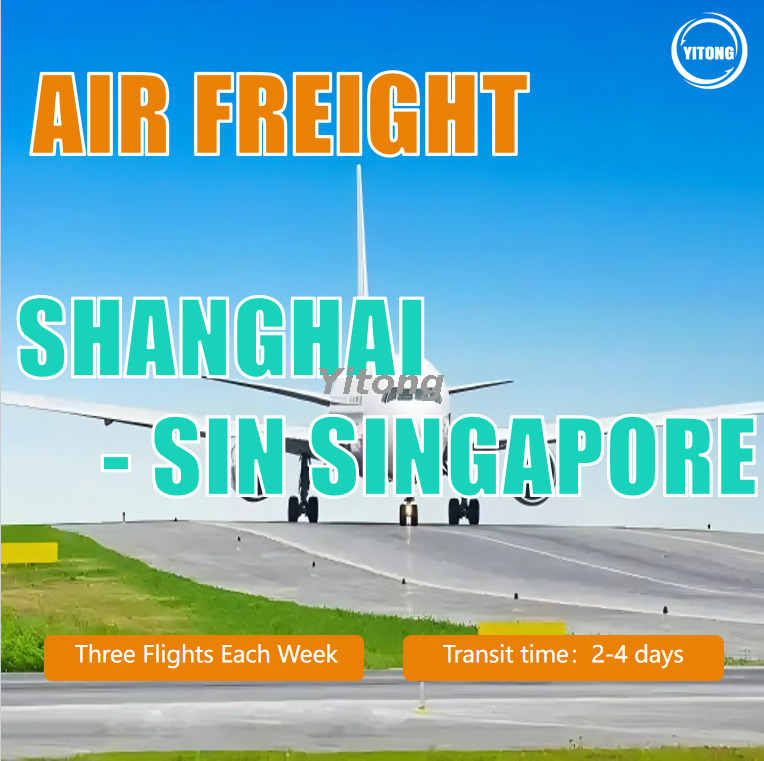 Air Freight from Shanghai to Changi Airport Singapore