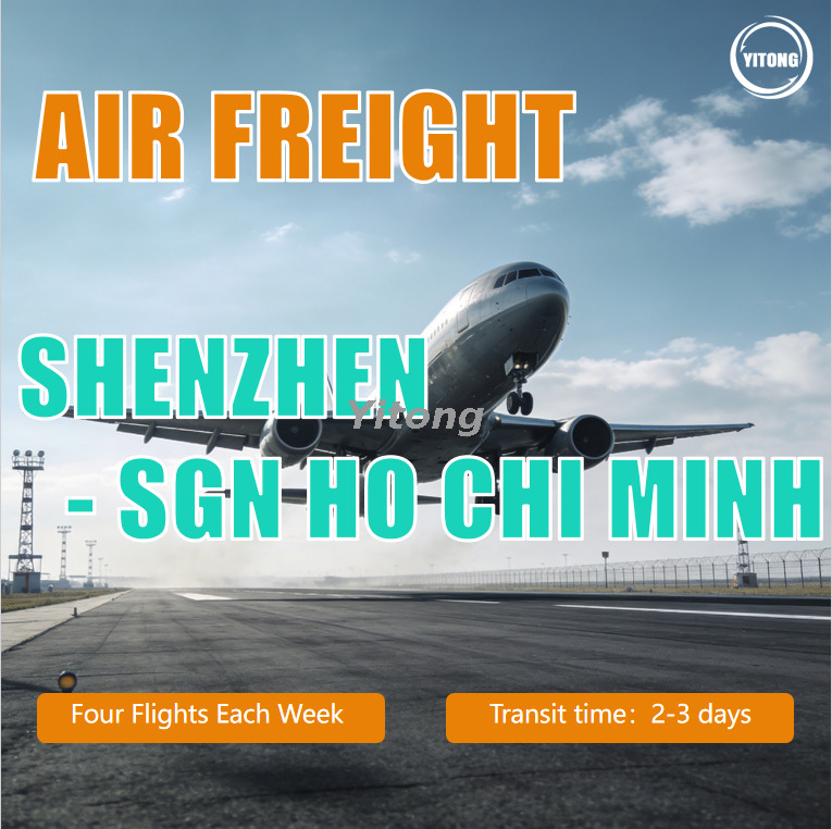 Air Logistics from Shenzhen to Ho Chi Minh Vietnam