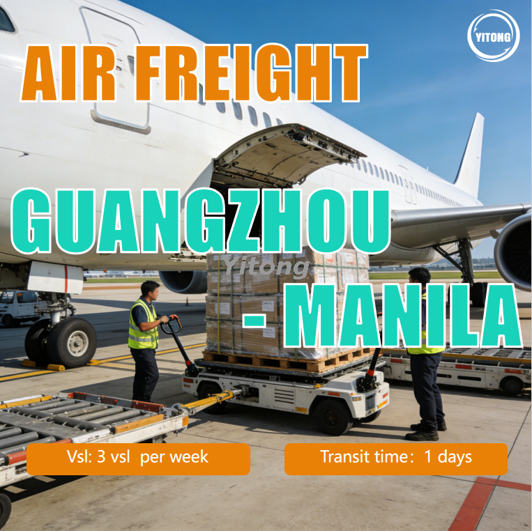 Express Air Freight From Guangzhou To Manila, Philippines