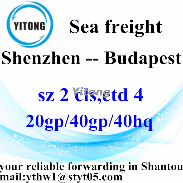 Shenzhen Shipping Agent Logistics Transport Service to Budapest Hungary